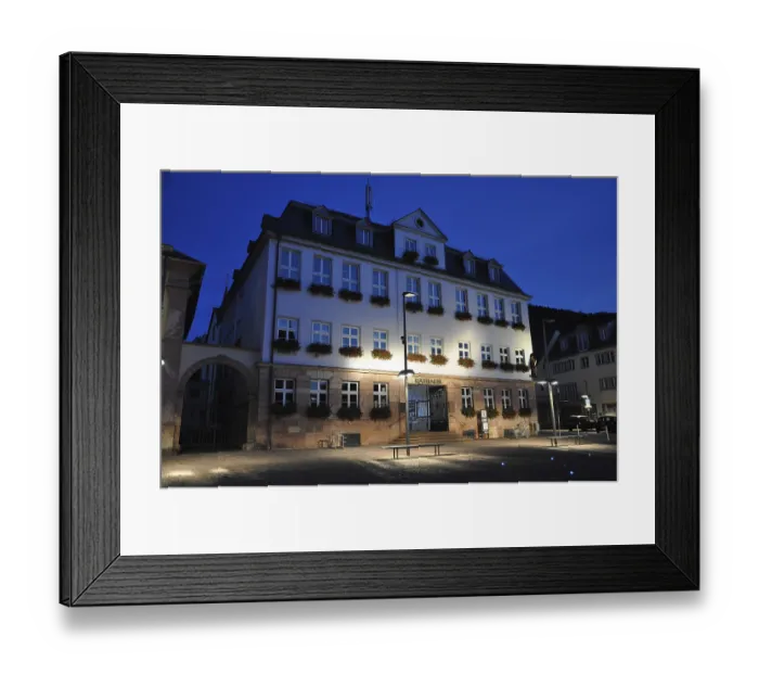 Framed Print : Town Hall, Miltenberg, Franconia
