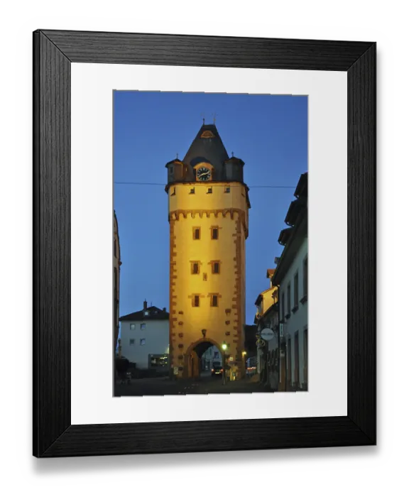 Framed Print : Wurzburg Gate, Miltenberg