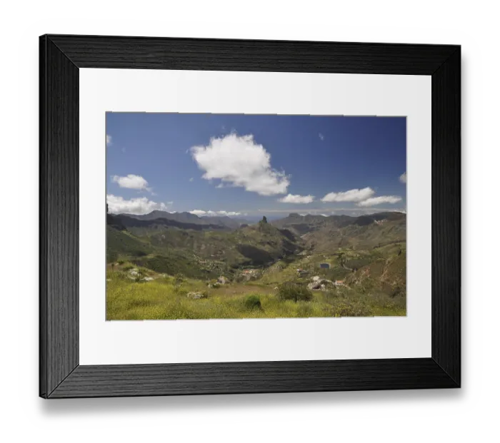 Framed Print : Roque Bentaiga, Gran Canaria, Canary Islands Framed Print : Roque Bentaiga, Gran Canaria, Canary Islands