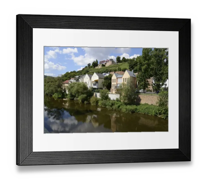 Framed Print : Kauzenburg, castle, fortress, Bad Kreuznach
