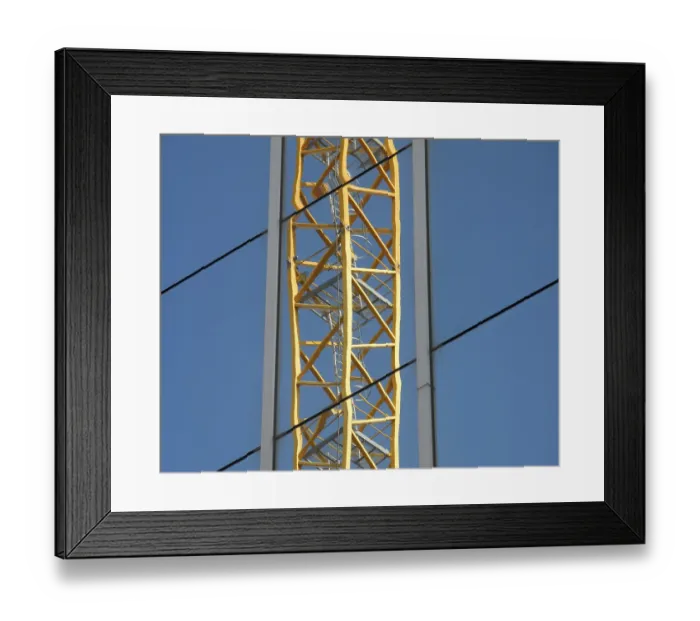 Framed Print : Construction site, construction industry