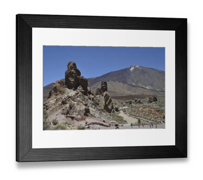Framed Print : Tenerife, Roques de Garcia, Teide