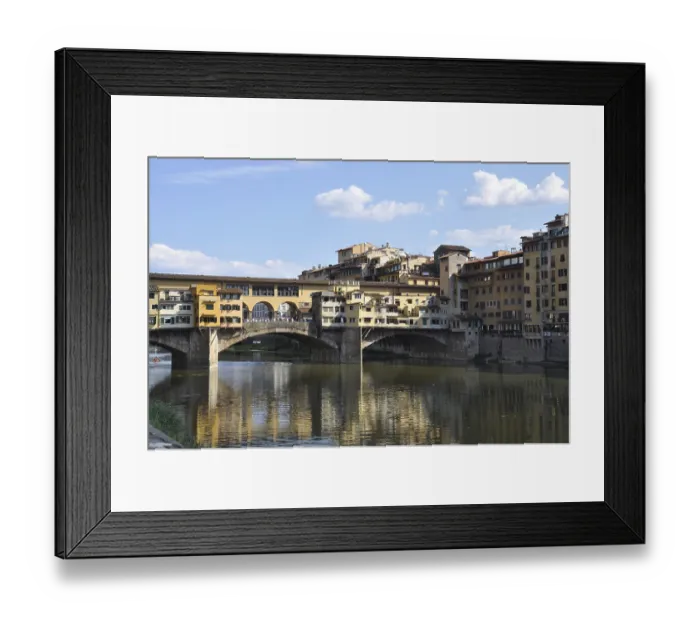 Framed Print : Ponte Vecchio, Florence, bridge