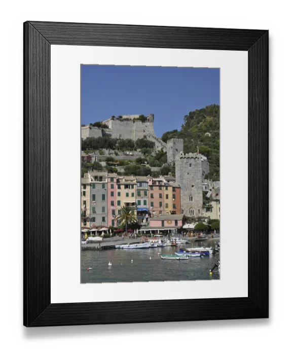 Framed Print : Porto Venere, Italy, coast, Liguria