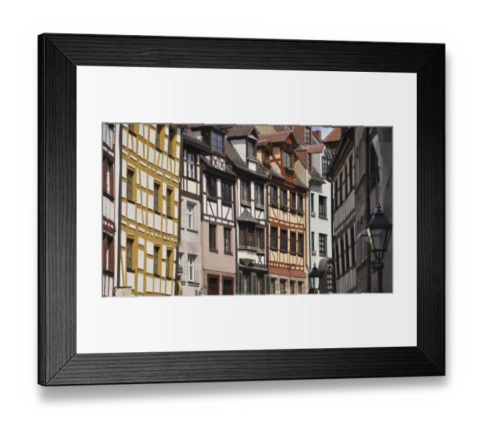 Framed Print : Nuremberg, architecture, Franconia