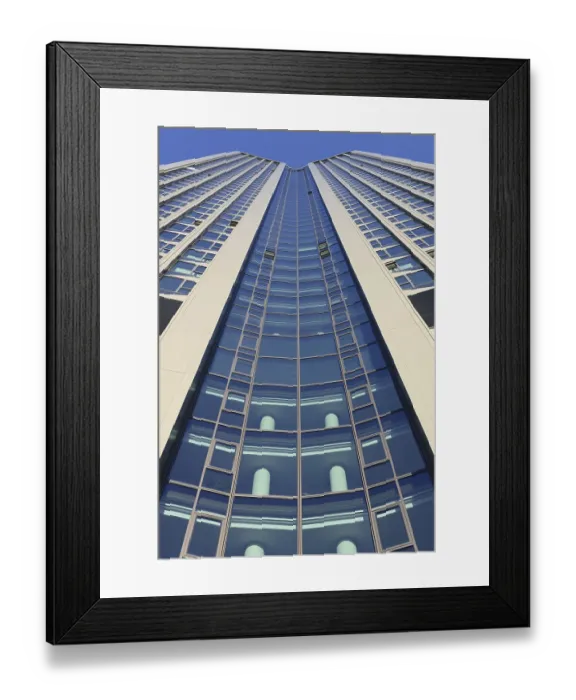 Framed Print : High-rise building, Frankfurt, skyscrapers Framed Print : High-rise building, Frankfurt, skyscrapers