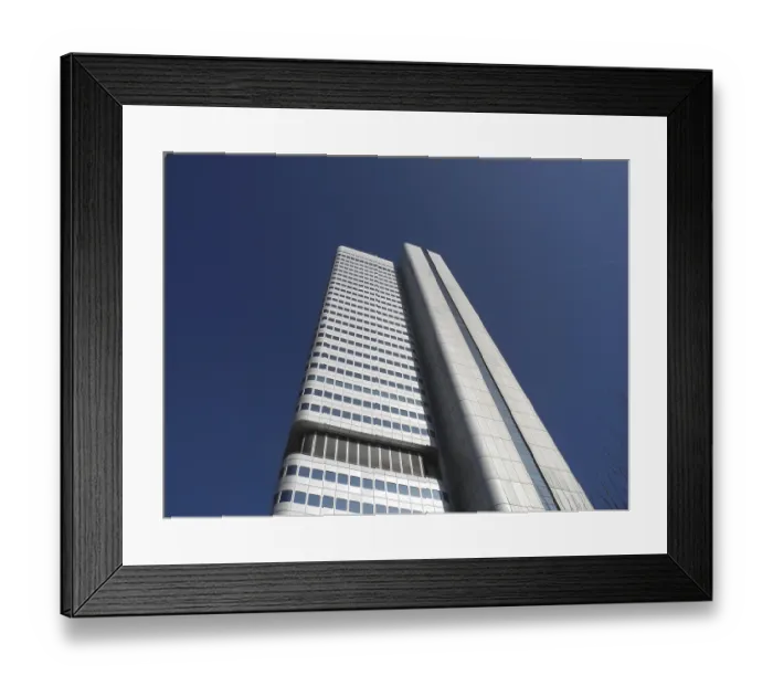 Framed Print : High-rise building, Frankfurt, skyscraper