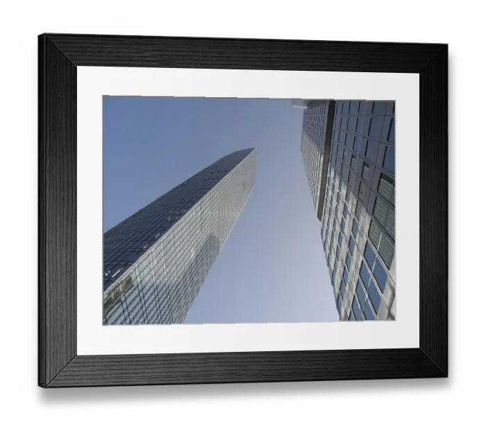 Framed Print : High-rise building, Frankfurt, skyscraper Framed Print : High-rise building, Frankfurt, skyscraper