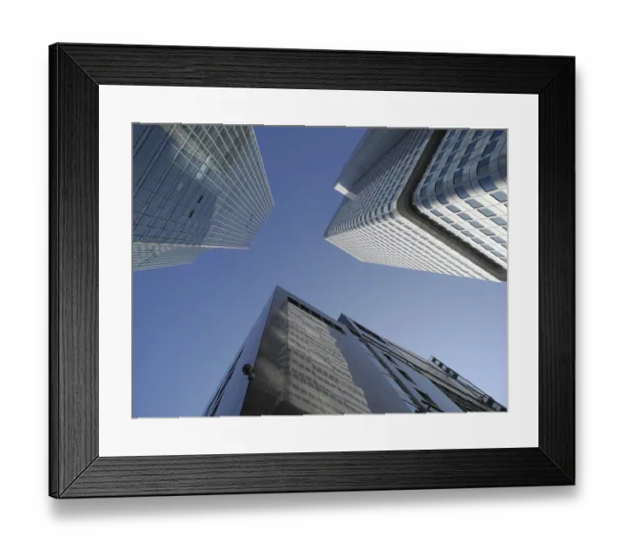Framed Print : High-rise building, Frankfurt, skyscraper Framed Print : High-rise building, Frankfurt, skyscraper