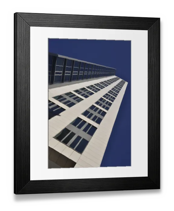 Framed Print : High-rise building, Frankfurt, skyscraper Framed Print : High-rise building, Frankfurt, skyscraper