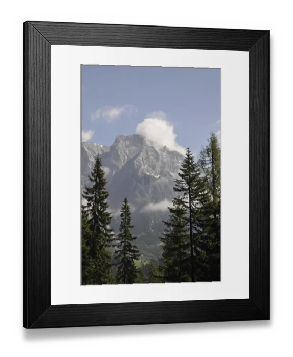 Framed Print : Clouds, Hochkonig, mountain