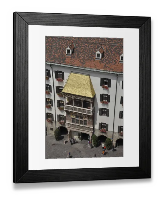 Framed Print : Golden Roof, Maximilianeum, Innsbruck
