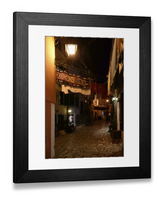 Framed Print : Houses, Rovinj, Istria, Croatia Framed Print : Houses, Rovinj, Istria, Croatia
