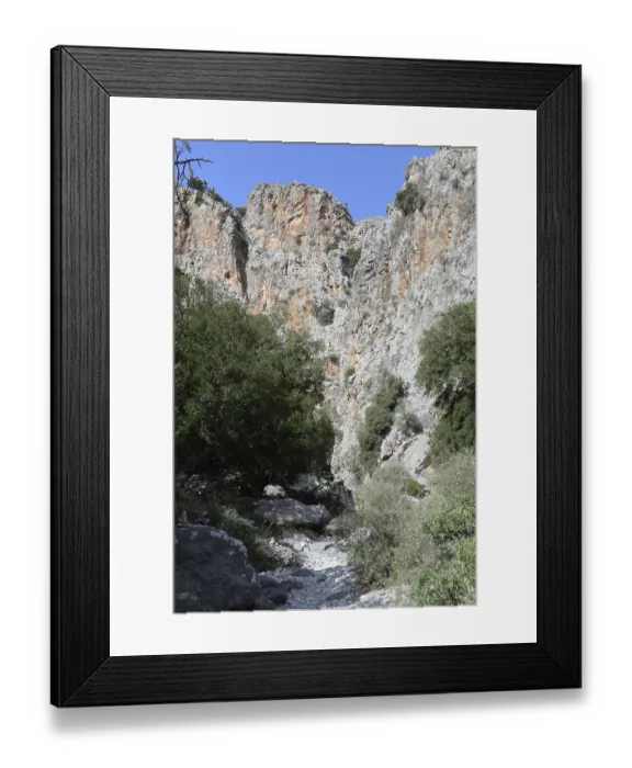 Framed Print : Kritsa Gorge, Crete, Kritsa, canyon Framed Print : Kritsa Gorge, Crete, Kritsa, canyon