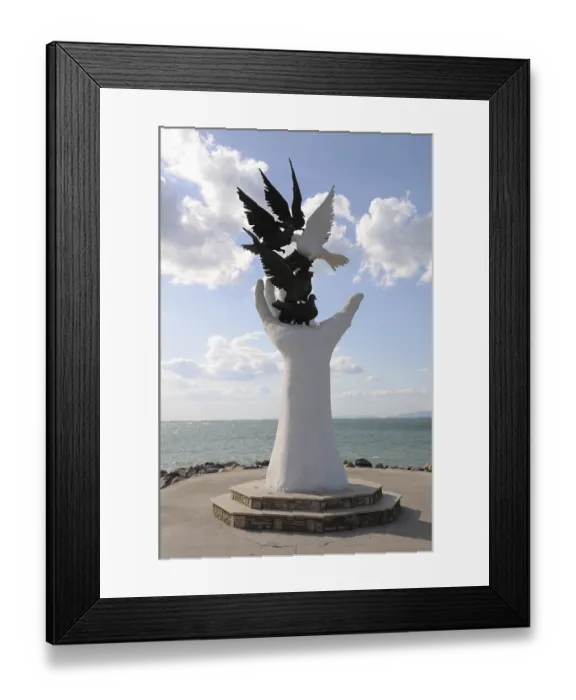 Framed Print : Peace monument, Kusadasi, Turkey Framed Print : Peace monument, Kusadasi, Turkey