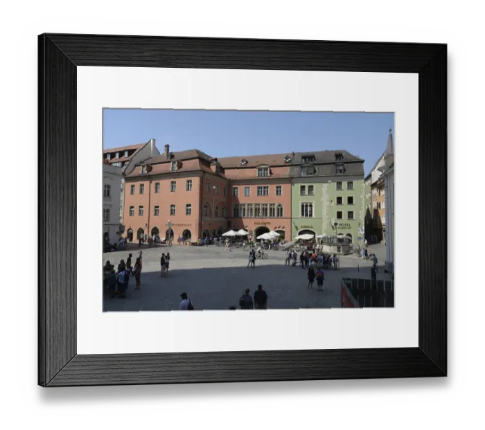 Framed Print : Regensburg, buildings, architecture Framed Print : Regensburg, buildings, architecture