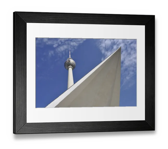 Framed Print : Radio tower, Berlin, Germany, capital Framed Print : Radio tower, Berlin, Germany, capital