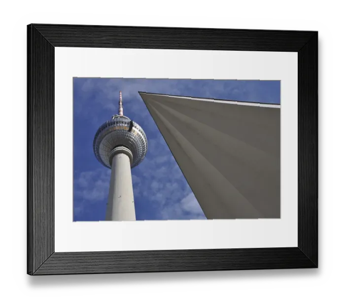 Framed Print : Radio tower, Berlin, Germany, capital Framed Print : Radio tower, Berlin, Germany, capital