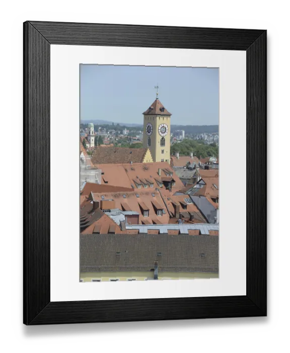 Framed Print : Regensburg, church, Bavaria, Germany Framed Print : Regensburg, church, Bavaria, Germany