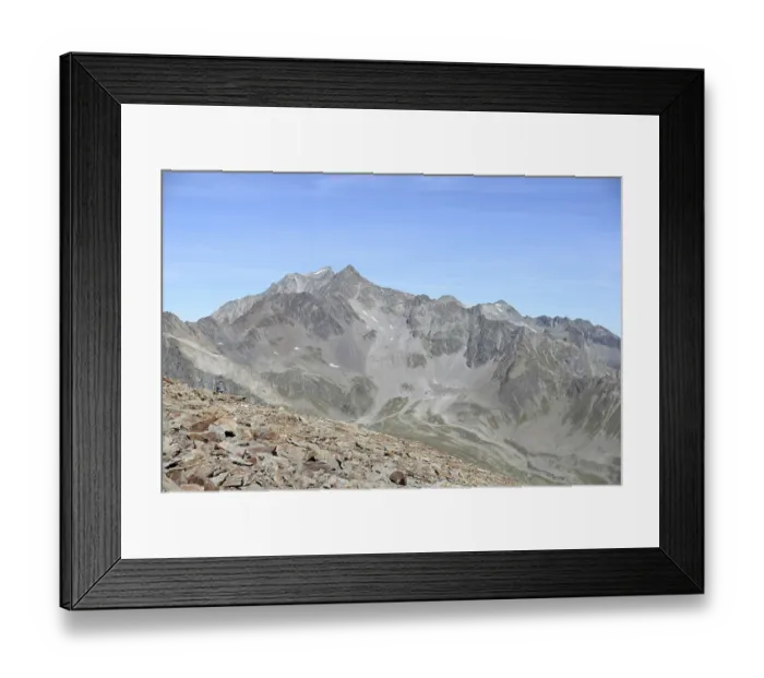 Framed Print : Hohe Geige, Silberschneide, Schwarzkogel Framed Print : Hohe Geige, Silberschneide, Schwarzkogel