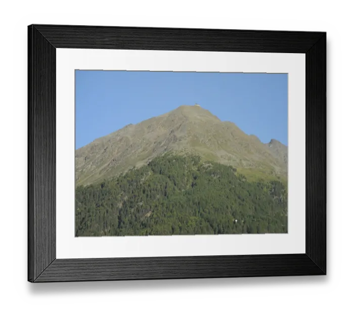 Framed Print : Brunnenkogel, Otztal, Otztal Alps