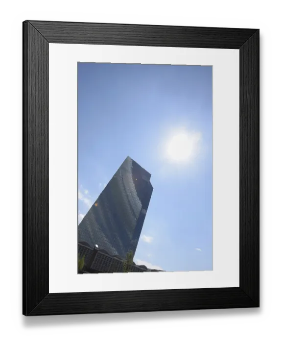 Framed Print : Frankfurt, Main, ECB, European Central Bank