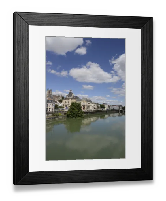 Framed Print : Meaux, France, Ile de France. Ile-de-France