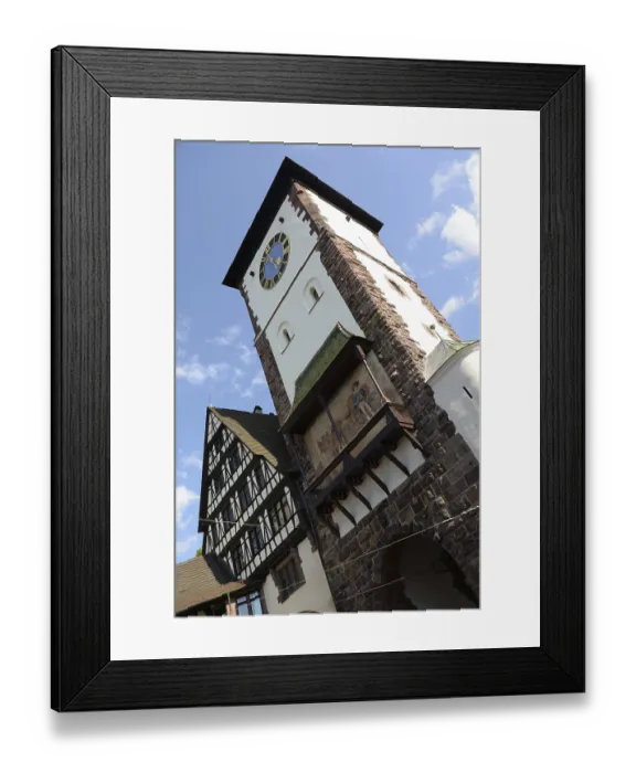 Framed Print : Schwabentor, Obertor, Freiburg im Breisgau Framed Print : Schwabentor, Obertor, Freiburg im Breisgau
