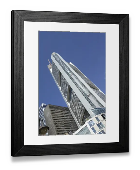 Framed Print : High-rise building, Frankfurt, skyscraper Framed Print : High-rise building, Frankfurt, skyscraper