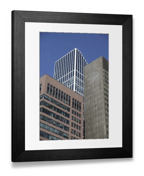 Framed Print : High-rise building, Frankfurt, skyscraper
