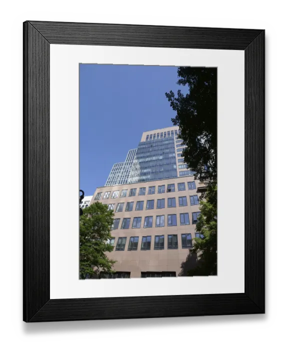 Framed Print : High-rise building, Frankfurt, skyscraper