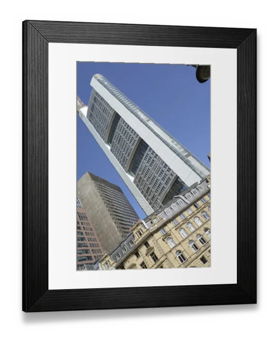 Framed Print : High-rise building, Frankfurt, skyscraper
