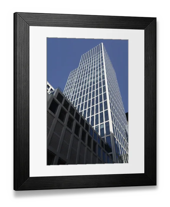 Framed Print : High-rise building, Frankfurt, skyscraper