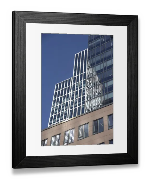 Framed Print : High-rise building, Frankfurt, skyscraper