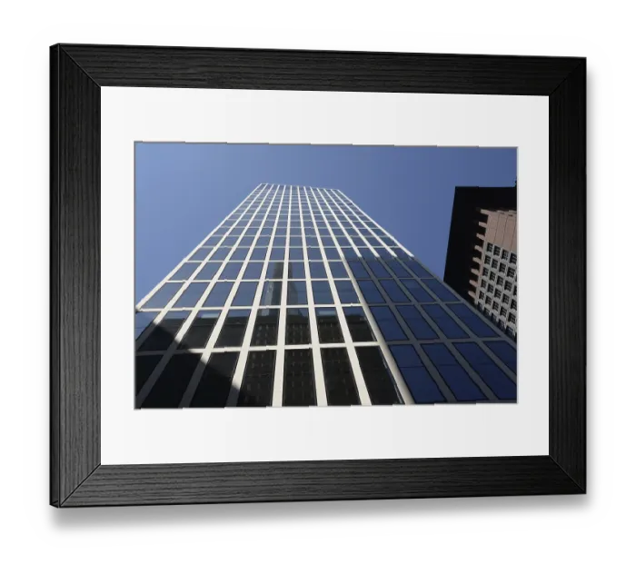 Framed Print : High-rise building, Frankfurt, skyscraper Framed Print : High-rise building, Frankfurt, skyscraper