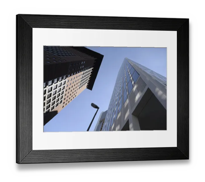 Framed Print : High-rise building, high-rise buildings