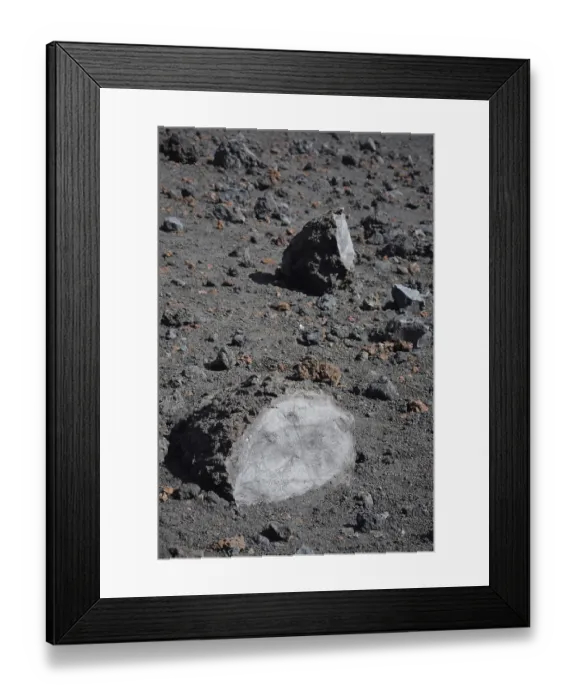 Framed Print : Volcanic bomb, bomb, volcanism