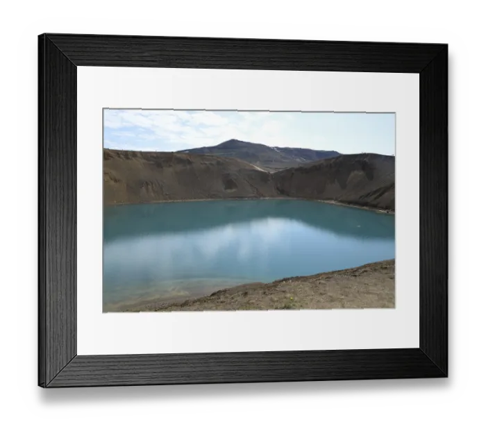 Framed Print : Volcano, Viti, crater lake, Maar Framed Print : Volcano, Viti, crater lake, Maar