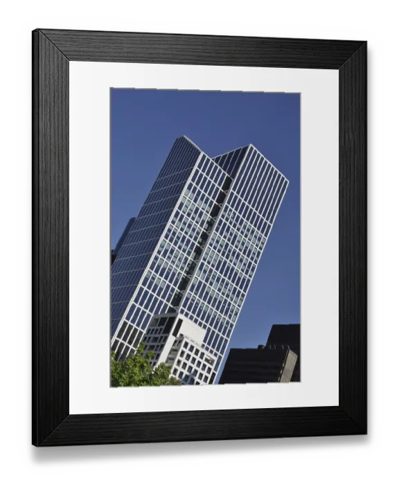 Framed Print : High-rise building, Frankfurt, skyscrapers