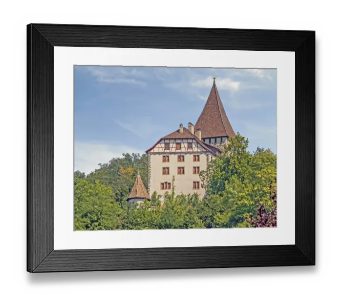 Framed Print : Weinfelden Castle, Canton of Thurgau, Switzerland