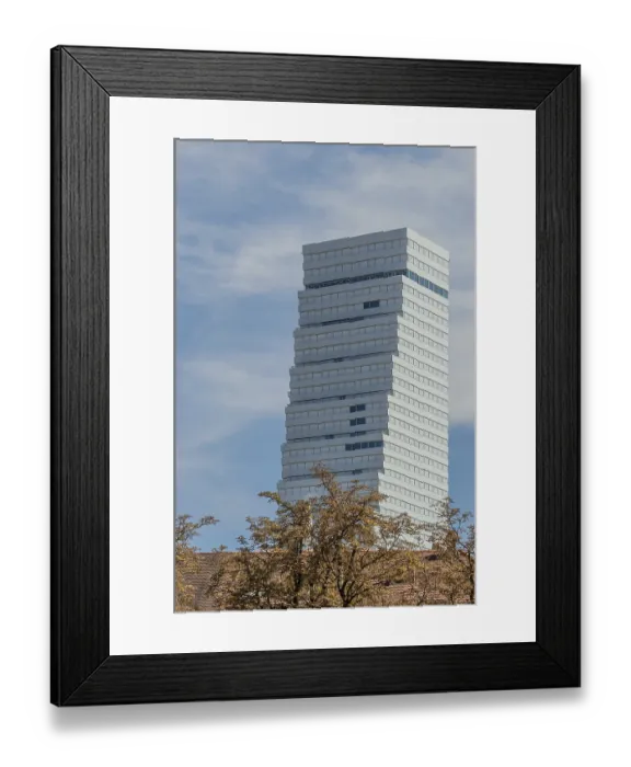 Framed Print : Hochhaus Basel, Switzerland