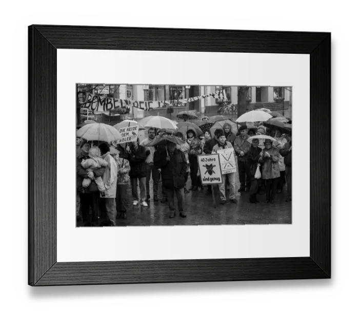 Framed Print : Germany, Wittstock, 14.11.1992