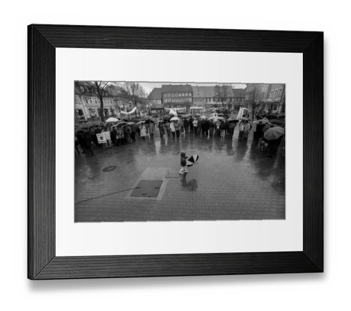 Framed Print : Germany, Wittstock, 14.11.1992