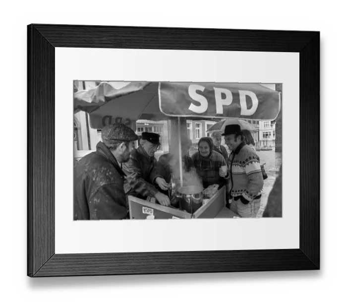 Framed Print : Germany, Wittstock, 14.11.1992