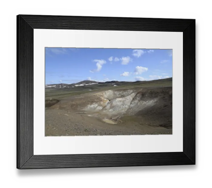 Framed Print : Volcano, Viti, crater, volcanic crater
