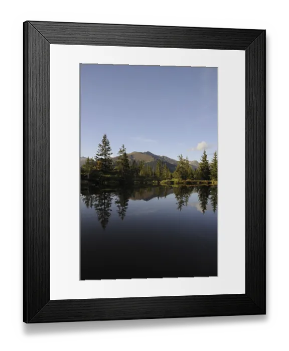 Framed Print : Lake, pond, mountain lake, Zillertal