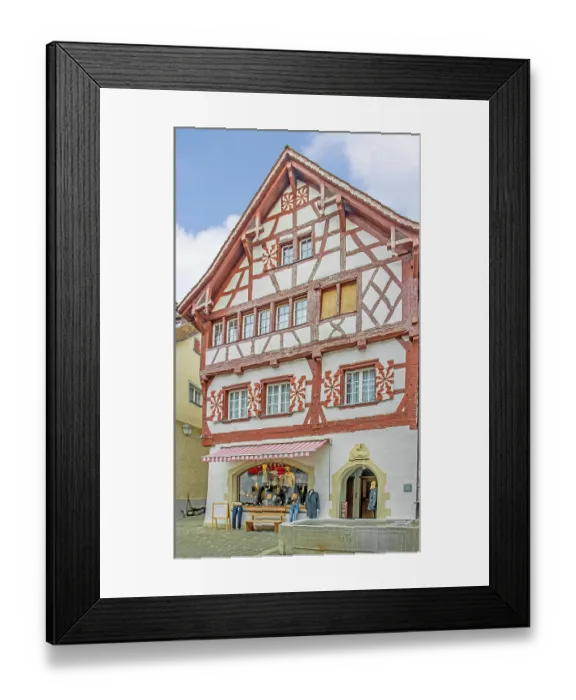 Framed Print : Old Town, Stein am Rhein, Switzerland Framed Print : Old Town, Stein am Rhein, Switzerland