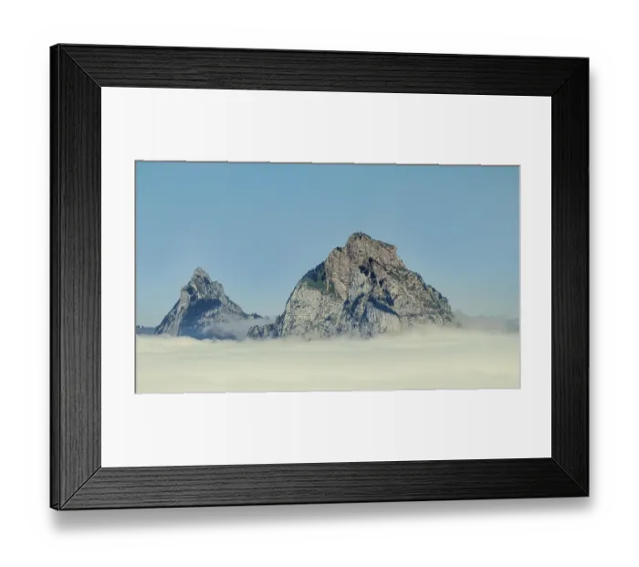 Framed Print : Above the Clouds, Small Myths and Big Myths