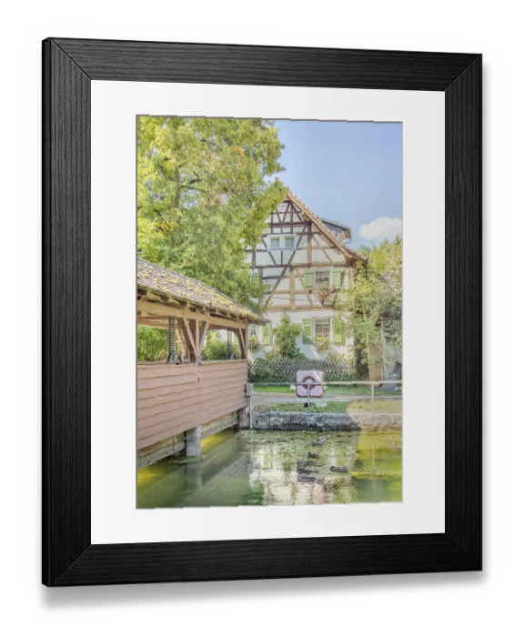 Framed Print : Aachtopf near Aach im Hegau Framed Print : Aachtopf near Aach im Hegau