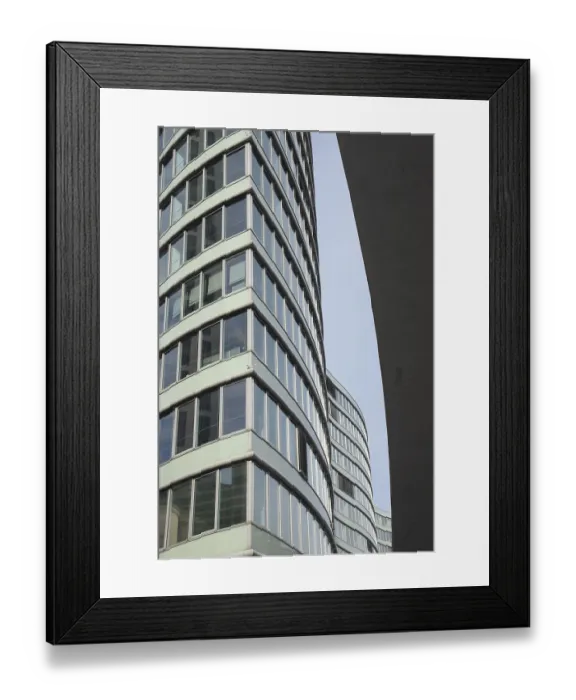 Framed Print : High-rise building, Frankfurt, skyscrapers